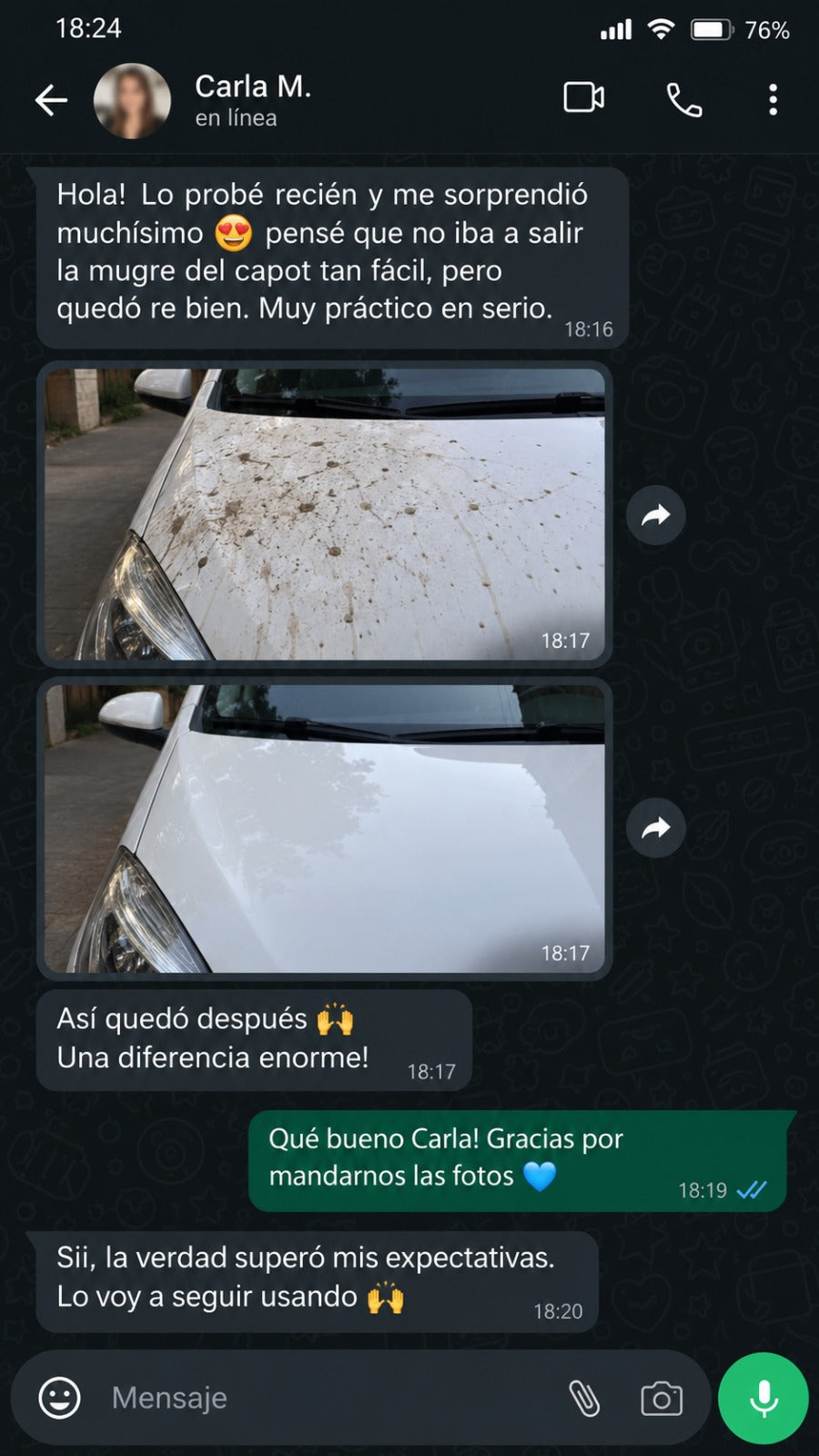 Reseña de cliente SPUMIT