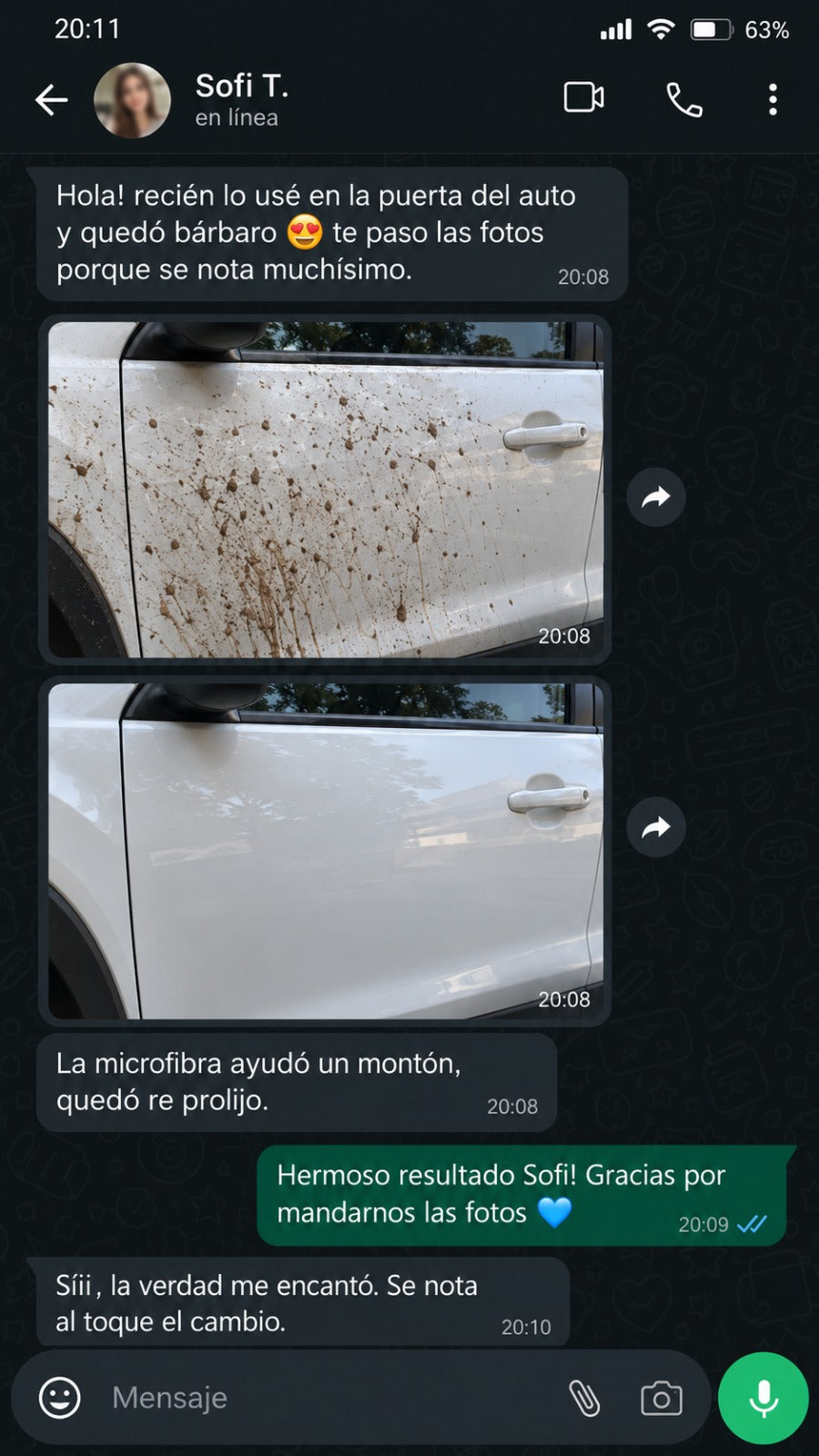 Reseña de cliente SPUMIT