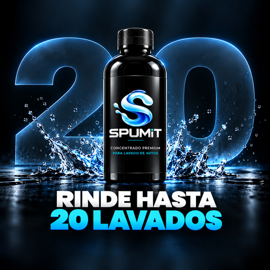 SPUMIT ® ¡Lava Tu Auto Sin Agua En 15 Minutos!