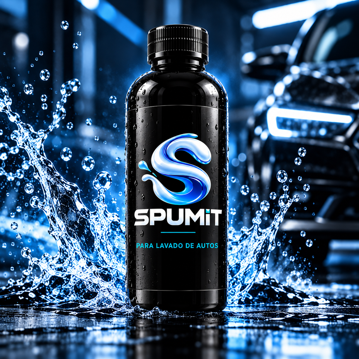 SPUMIT ® ¡Lava Tu Auto Sin Agua En 15 Minutos!