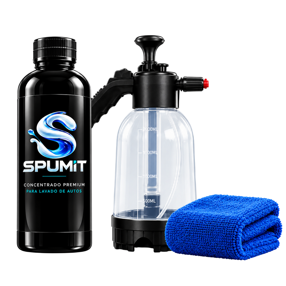 SPUMIT ® ¡Lava Tu Auto Sin Agua En 15 Minutos!