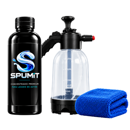 SPUMIT ® ¡Lava Tu Auto Sin Agua En 15 Minutos!