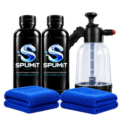 SPUMIT ® ¡Lava Tu Auto Sin Agua En 15 Minutos!