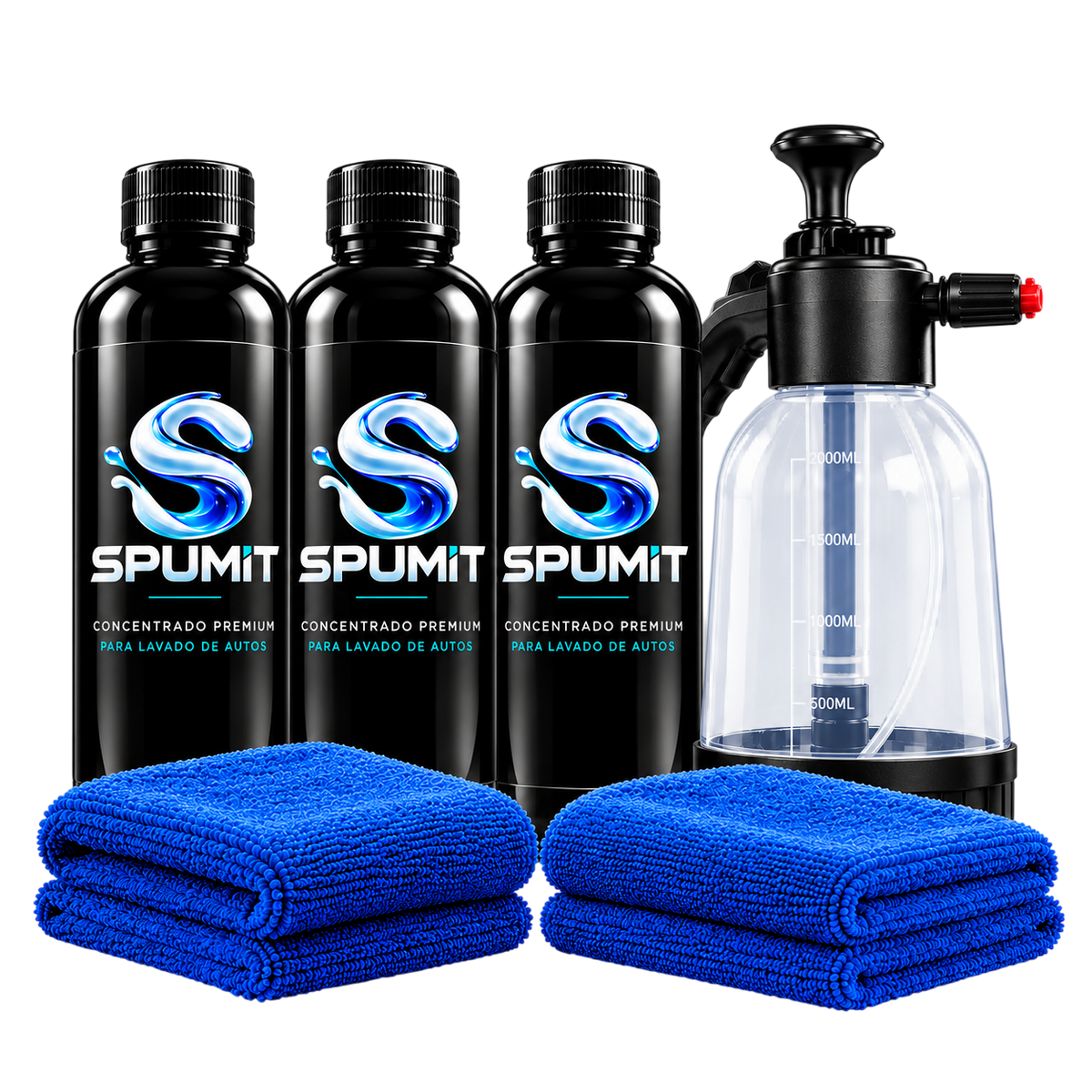 SPUMIT ® ¡Lava Tu Auto Sin Agua En 15 Minutos!