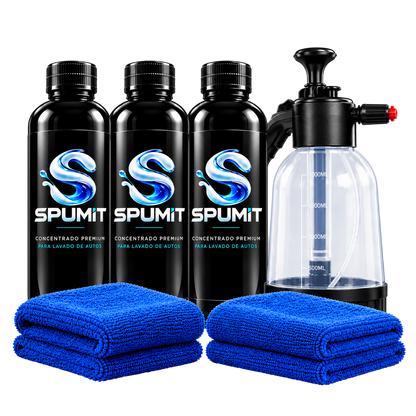 SPUMIT ® ¡Lava Tu Auto Sin Agua En 15 Minutos!