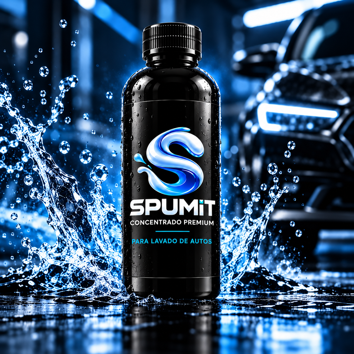 SPUMIT ® ¡Lava Tu Auto Sin Agua En 15 Minutos!